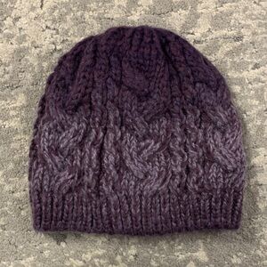 C.C Purple Knit Beanie